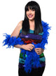 Blue Fluffy Feather Boa Costume Accessory