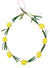 Yellow Flower and Vines Costume Headband