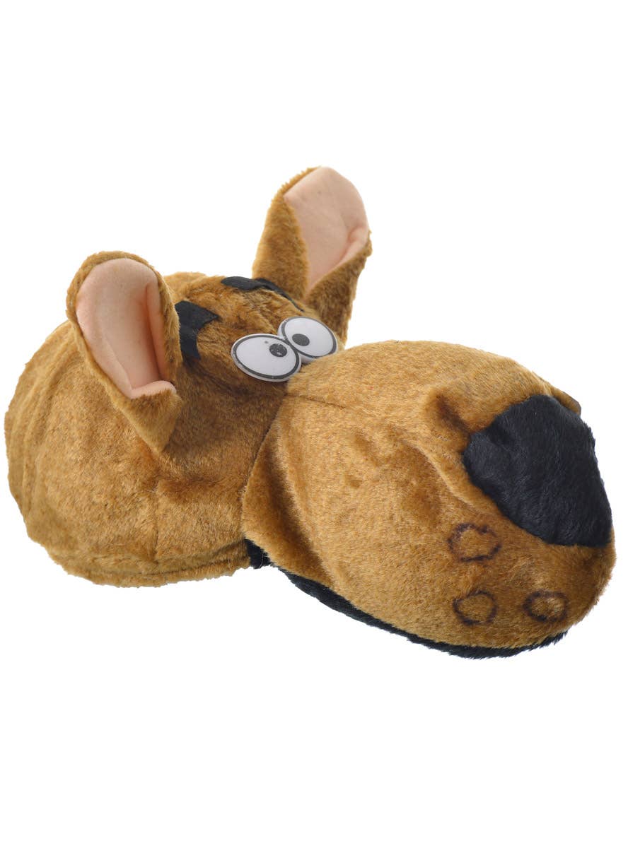 Plush Brown Moose Costume Hat - Alternate Image