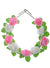 Pink and White Flower Crown Costume Headband