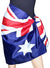 Tie On Aussie Flag Beach Costume Skirt 