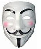Guy Fawkes Anonymous Costume Mask