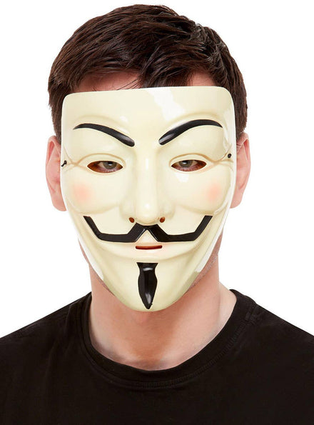 Image of Guy Fawkes V for Vendetta Costume Mask - Main Image