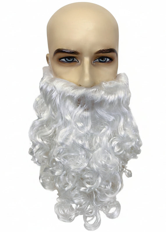Halco White Santa Beard Costume Accessory