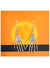 Image of Hanging Silver Skeleton Hands Halloween Costume Earrings