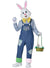 Deluxe Plus Size Easter Bunny Mascot Costume - Front Image