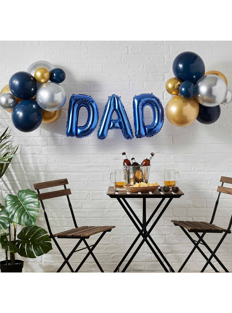 Happy Fathers Day Balloon Bunting Kit – Lifestyle Image