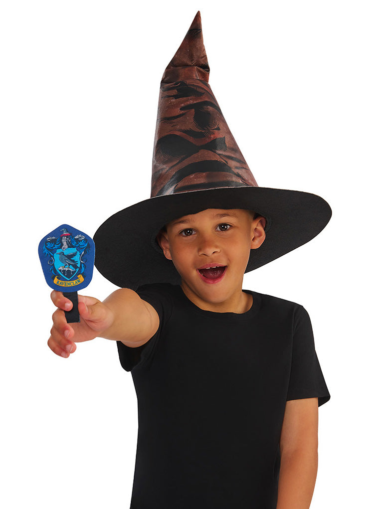 Harry Potter Kids Costume Sorting Hat With House Badges - Alternative Image 6
