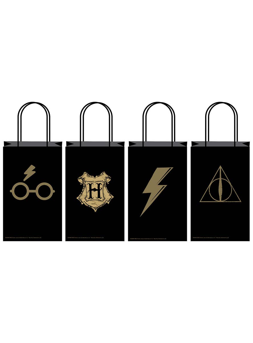 Image of Harry Potter 8 Pack Assorted Paper Party Favour Bags