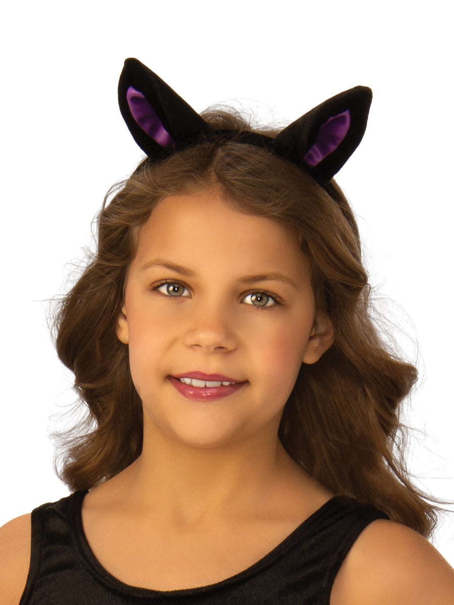 Haunted House Girls Halloween Print Costume Dress and Headband Set - Close Image