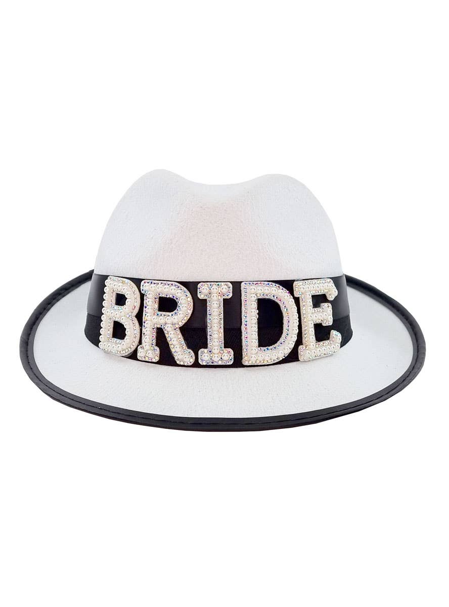 BRIDE Rhinestone and Faux Pearl Customisable Letter Set - Alternate Image 1