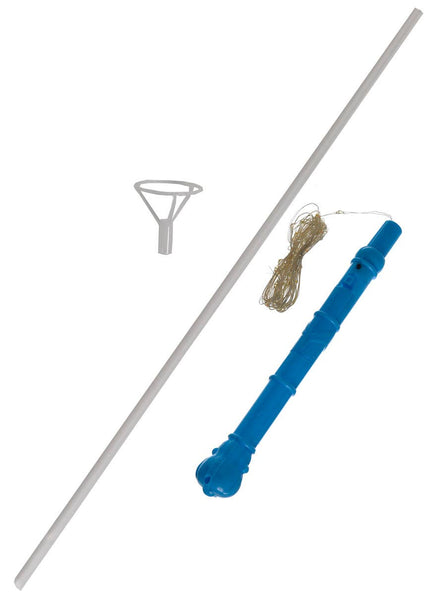 Image of Round 35cm Clear Bubble Balloon with Wrap Around String Lights