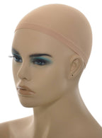 Light Beige 2 Pack Midnight Collection Stocking Fabric Wig Caps