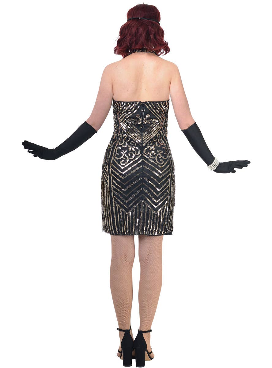 1920 Dresses For Women 1920s Roaring Twenties Flapper Dress - Black Gold Sequin Gatsby Fancy Dress Costume Flapper Costume 1920 Dresses For Women 1920s Roaring Twenties Flapper Dress - Black Gold Sequin Gatsby Fancy Dress Costume Flapper Costume