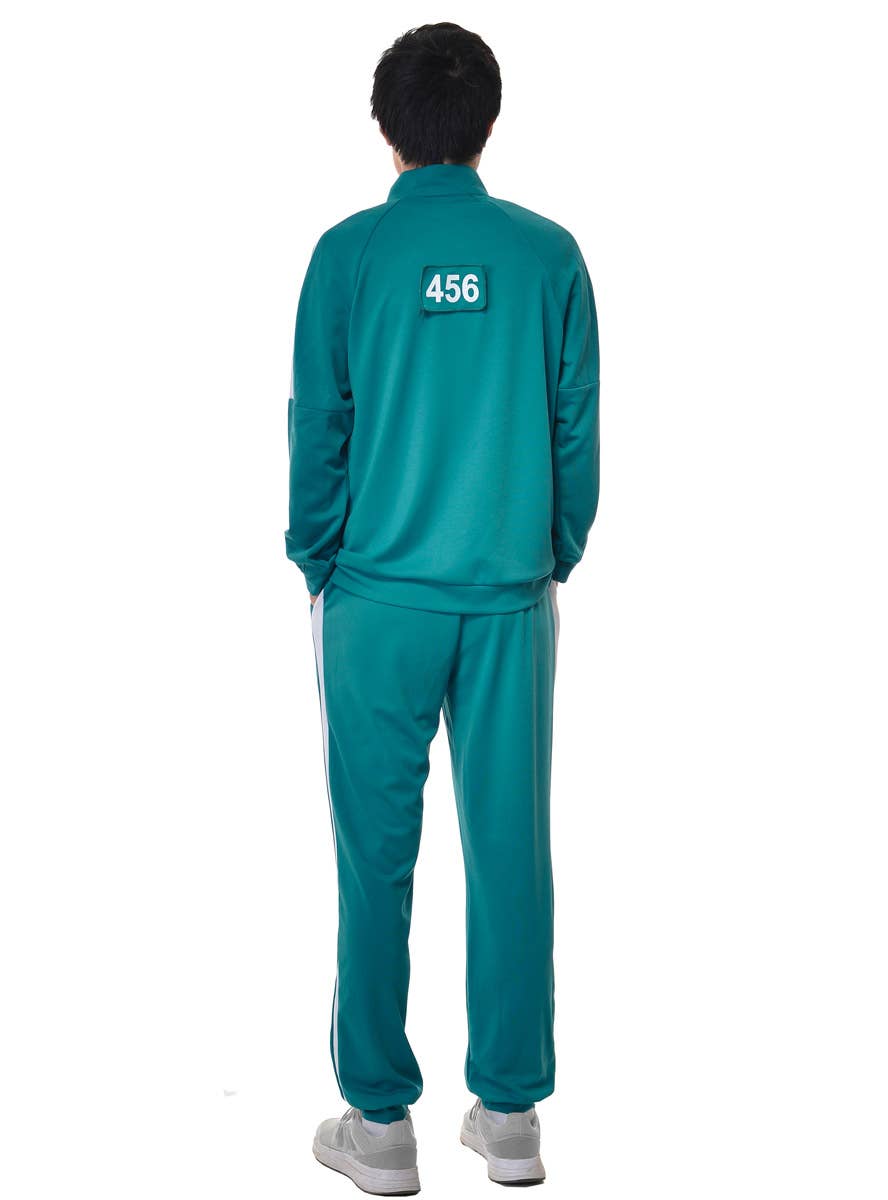 Adults Squid Game Gi Hun Tracksuit Costume - Back Image