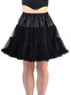 Plus Size Fluffy Black Petticoat for Women - Main Image
