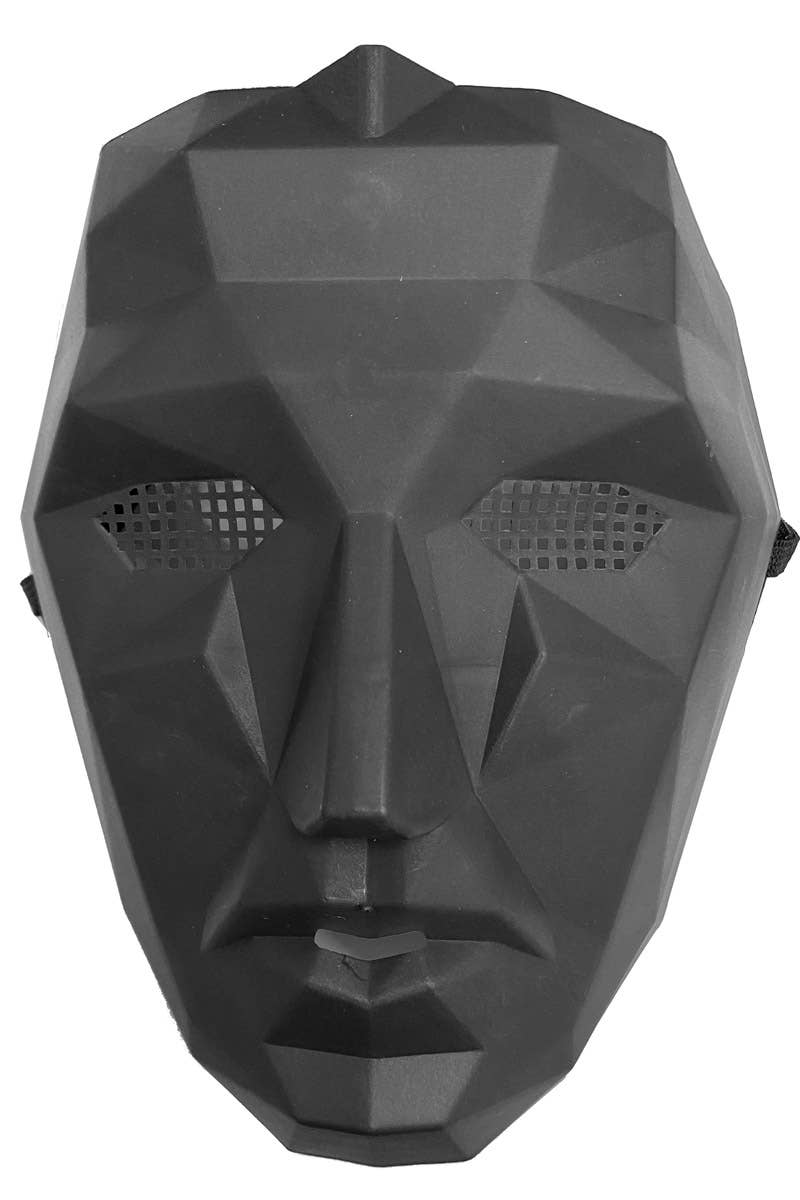 Black Front Man Squid Game Mask | Squid Game Front Man Mask
