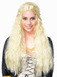 Long Game of Thrones Daenerys Targarian Costume Blonde Wig with Plaits