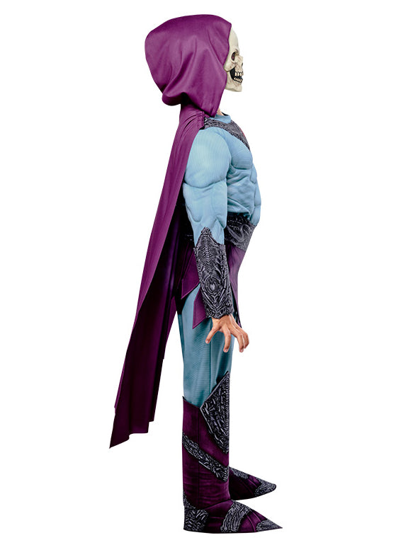 He Man Masters of the Universe Skeletor Deluxe Boys Costume - Side Image 2