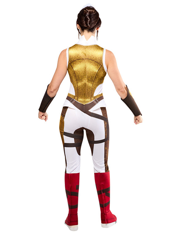 He Man Masters of the Universe Womens Deluxe Teela Character Costume - Back Image