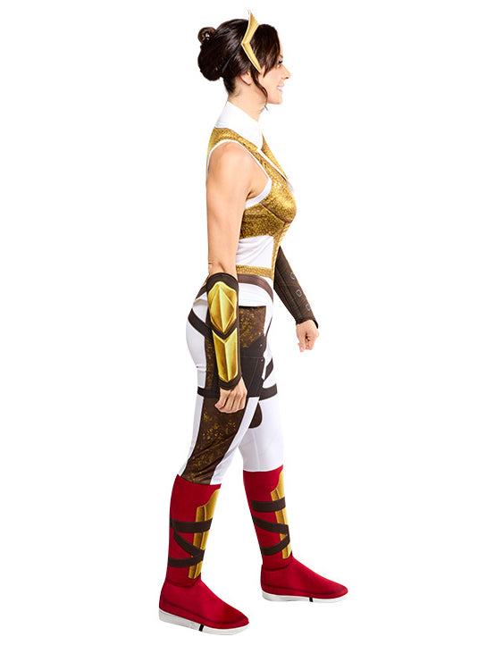 He Man Masters of the Universe Womens Deluxe Teela Character Costume - Side Image 1