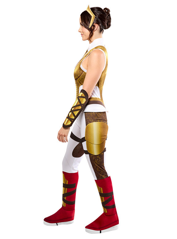 He Man Masters of the Universe Womens Deluxe Teela Character Costume - Side Image 2