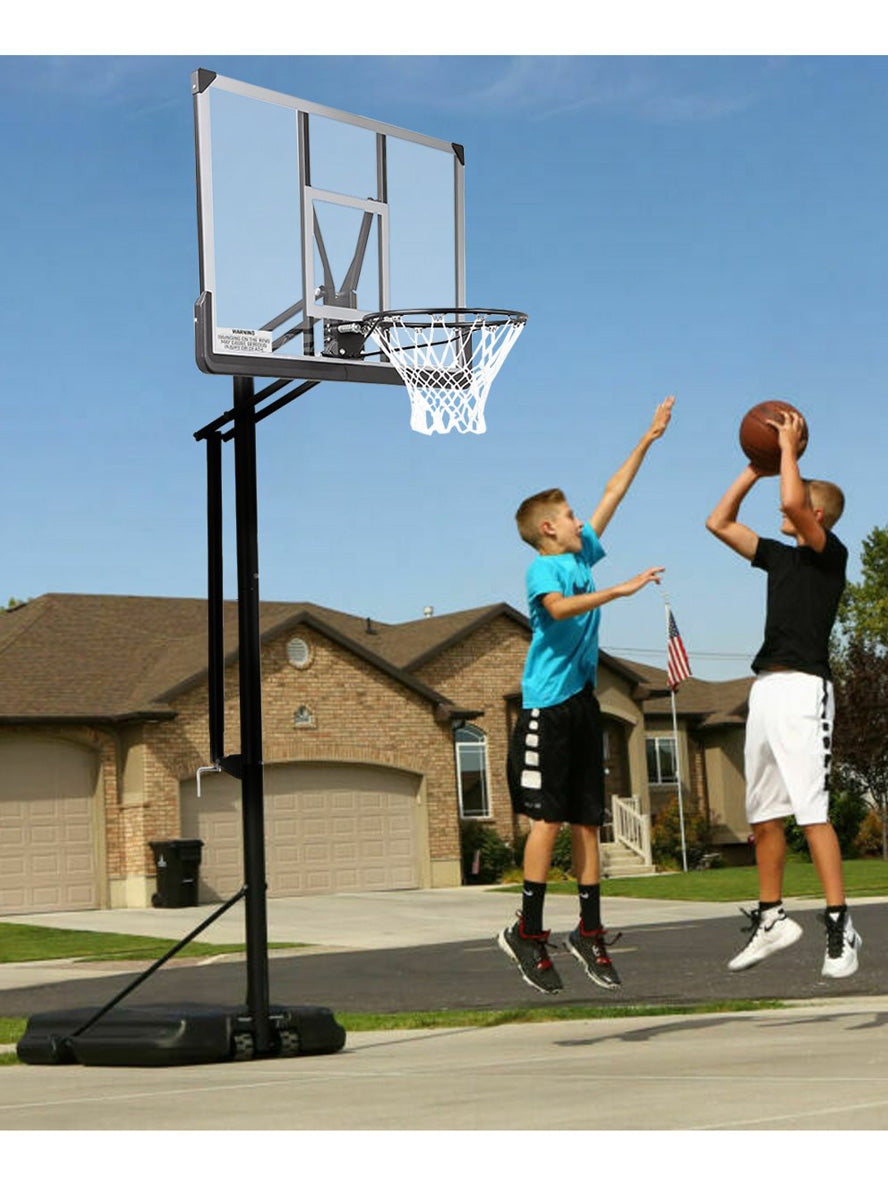 Height Adjustable Portable Basketball Hoop Lifestyle Image