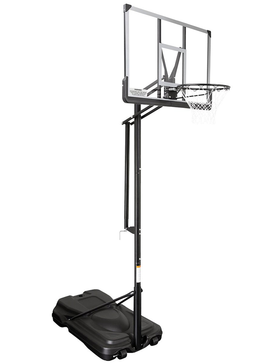 Height Adjustable Portable Basketball Hoop Side Image