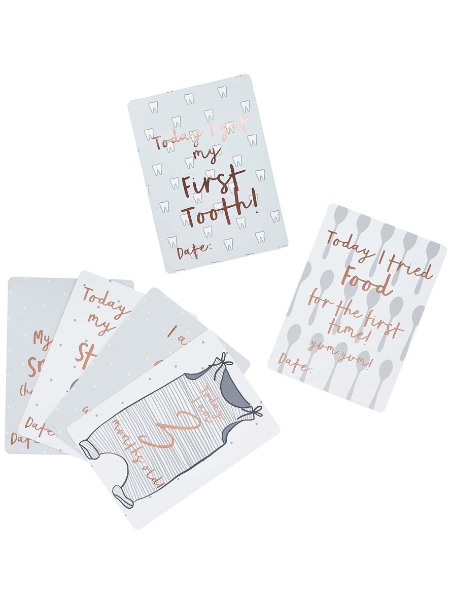 Hello Little One 22 Pack Baby Milestone Cards - Main Image