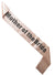Image of Glittery Rose Gold Mother of the Bride Hen's Party Sash - Main Image