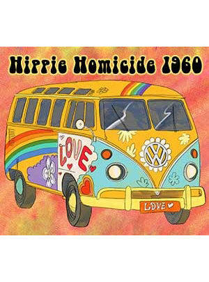 Hippie Homicide 1960s Murder Mystery Party Game