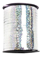 Image of Holographic Silver 455m Long Curling Ribbon
