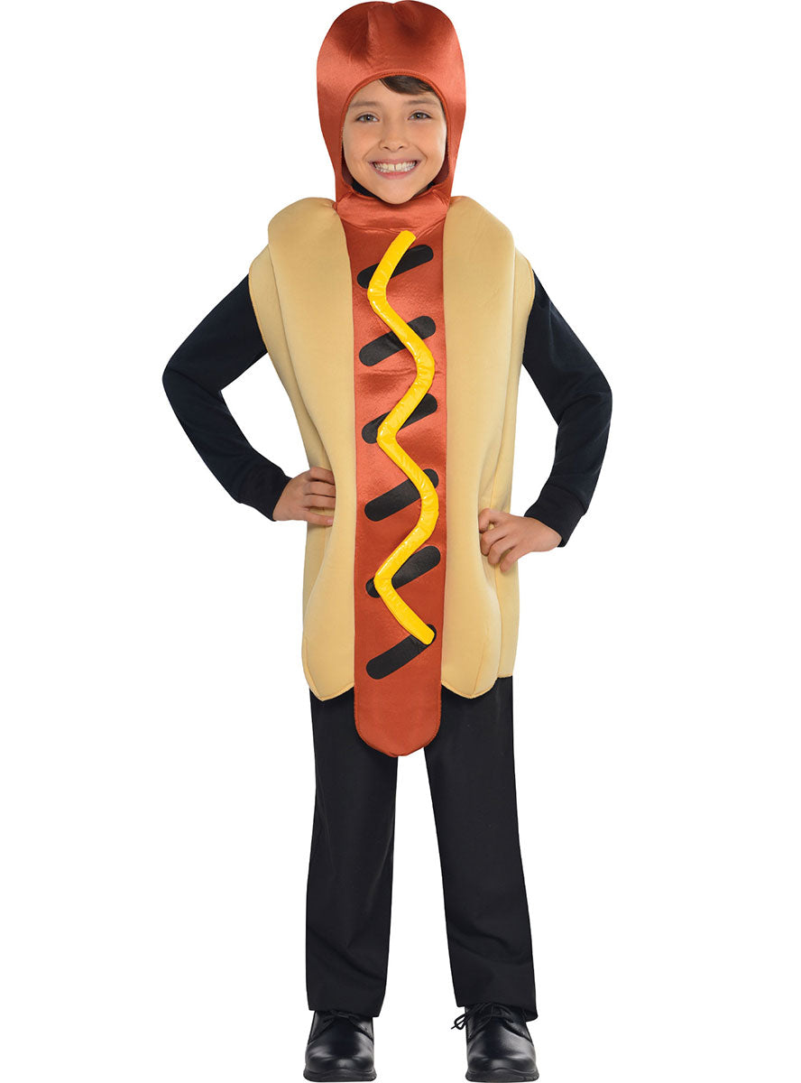 Image of Hot Diggerty Dog Kids Novelty Hot Dog Costume