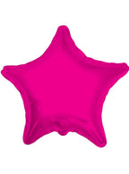 Image of Hot Pink Star Shaped 46cm Foil Party Balloon