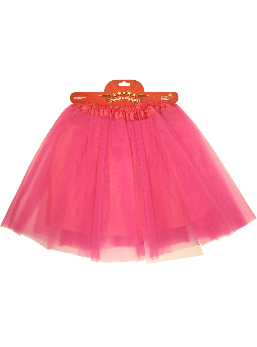 Image of Hot Pink Adults 40cm Basic Costume Tutu