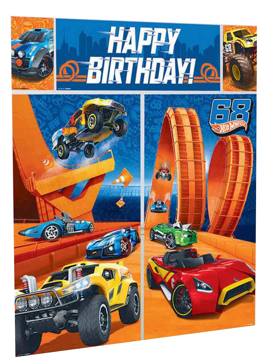 Hot Wheels 5 Piece Scene Setter - Main Image