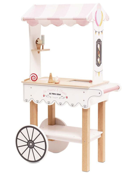 Ice Cream And Treats Wooden Stand Childrens Toy Set - Main Image