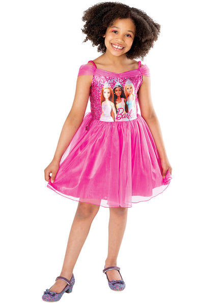 Girls Pink Barbie Costume | Barbie Costume For Girls Girls Pink Barbie Costume | Barbie Costume For Girls