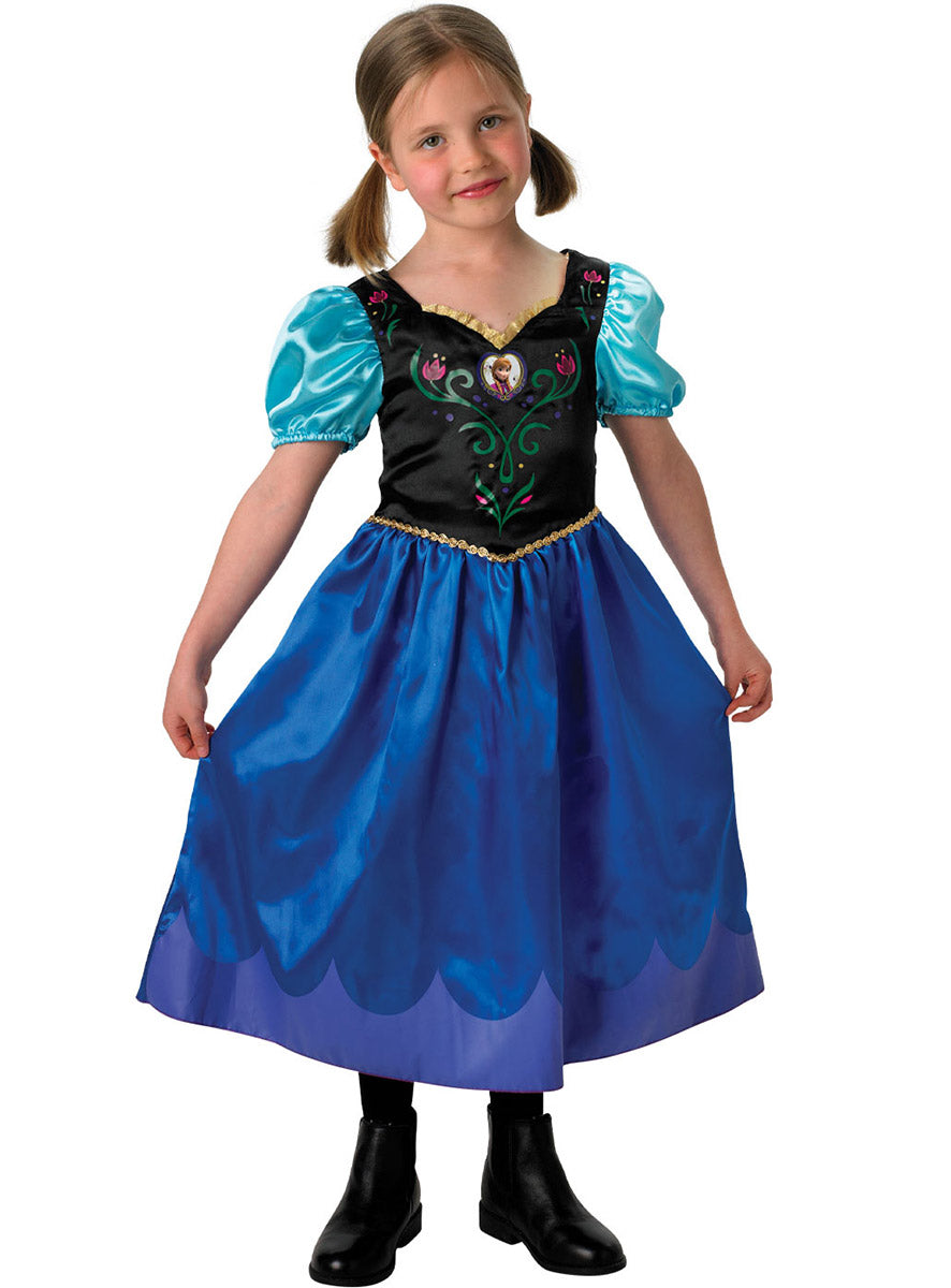 Main Image of Frozen Princess Anna Classic Girls Costume