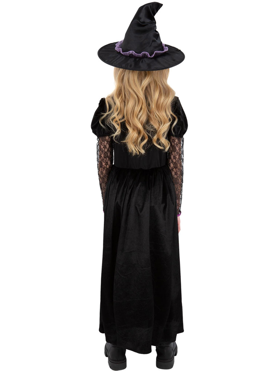 Girls Wicked witch elphaba halloween costume - back image