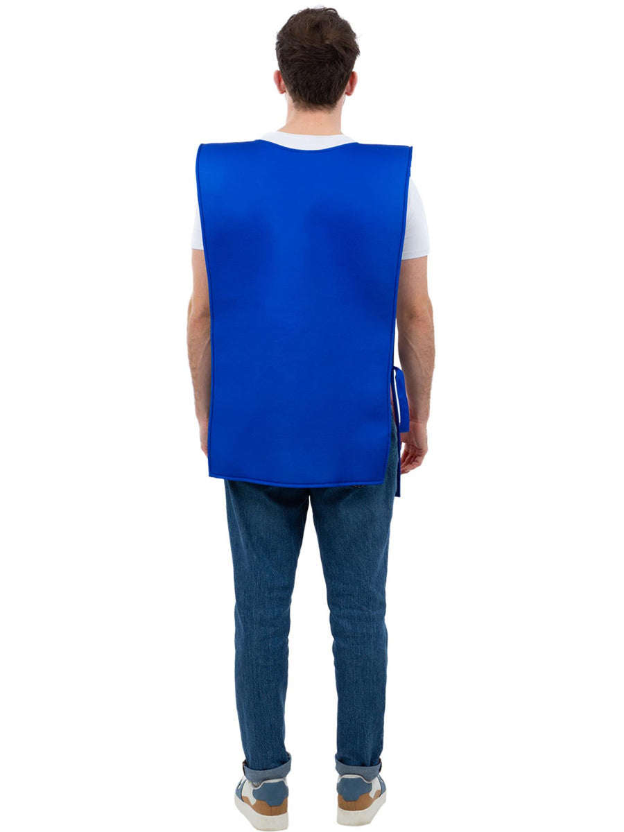 Mens cereal box breakfast food costume - Back image