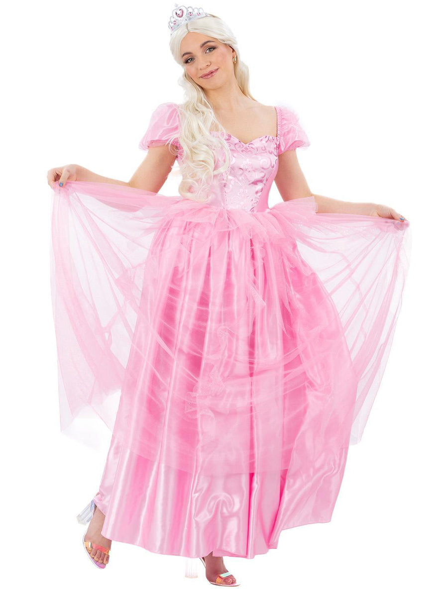 Womens glinda good witch fairy costume - Alternative image