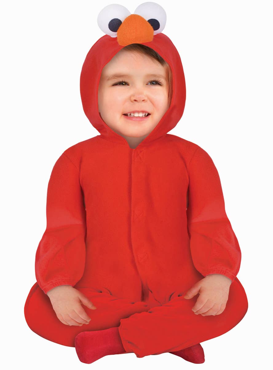 Fluffy Red Sesame Street Elmo Costume for Infants