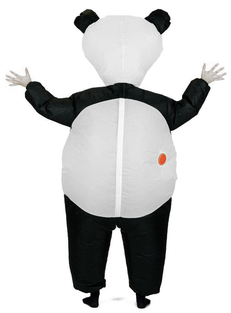 Inflatable Panda Adults Animal Costume - Back Image