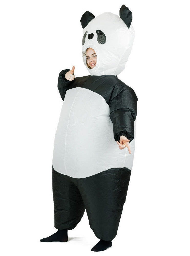 Inflatable Panda Adults Animal Costume - Side Image