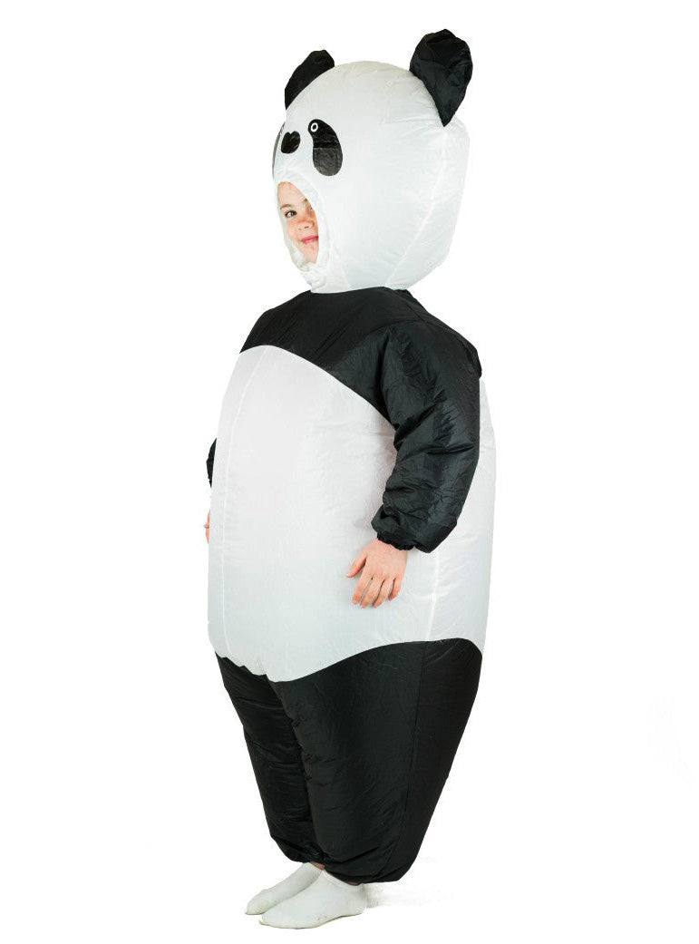 Inflatable Panda Kids Animal Costume - Side Image