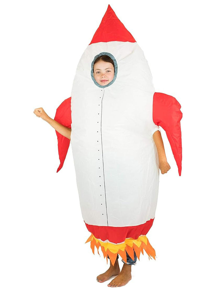 Inflatable Space Rocket Kids Costume - Main Image