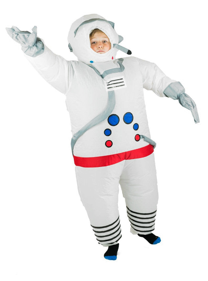 Inflatable Spaceman Kids Astronaut Costume - Main Image