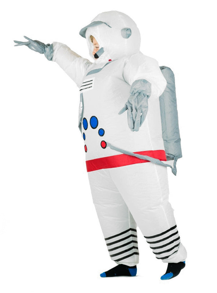 Inflatable Spaceman Kids Astronaut Costume - Side Image