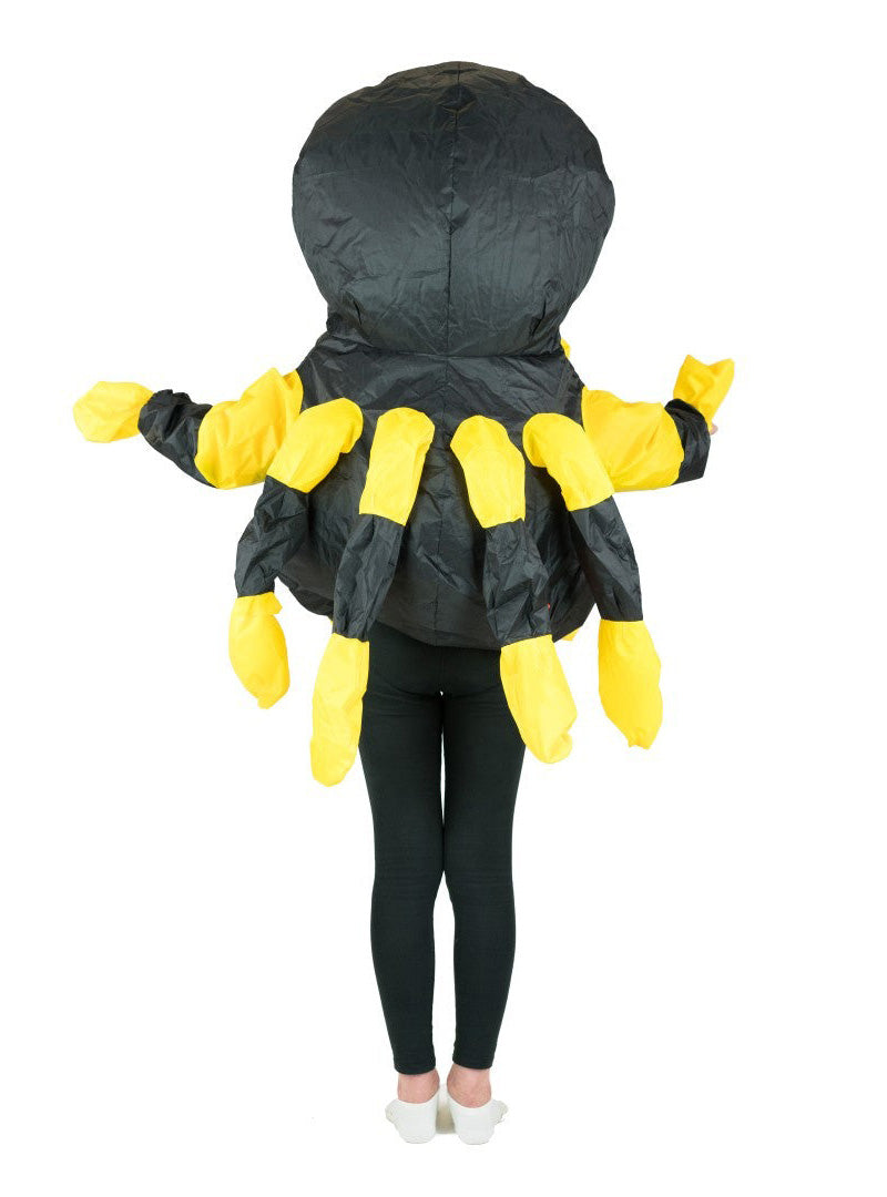 Inflatable Spider Novelty Kids Costume - Back Image